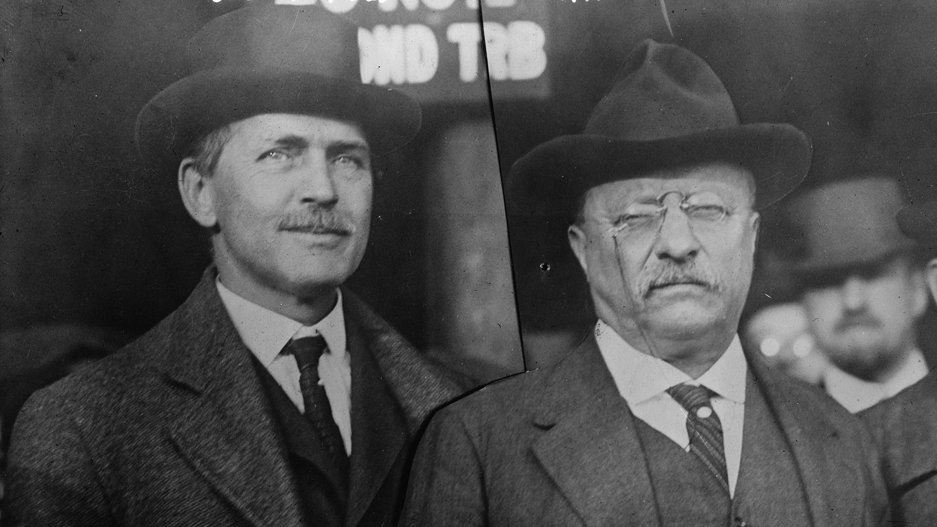 James Rudolph Garfield and Theodore Roosevelt in 1910 - Bain Newspapers - Library of Congress