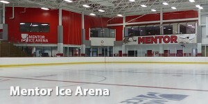 Ice surface at Mentor Ice Arena