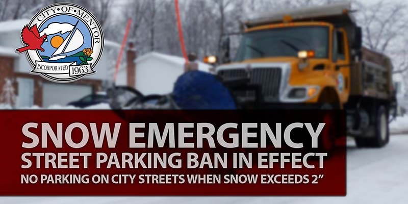 Snow Emergency Parking Ban in Effect
