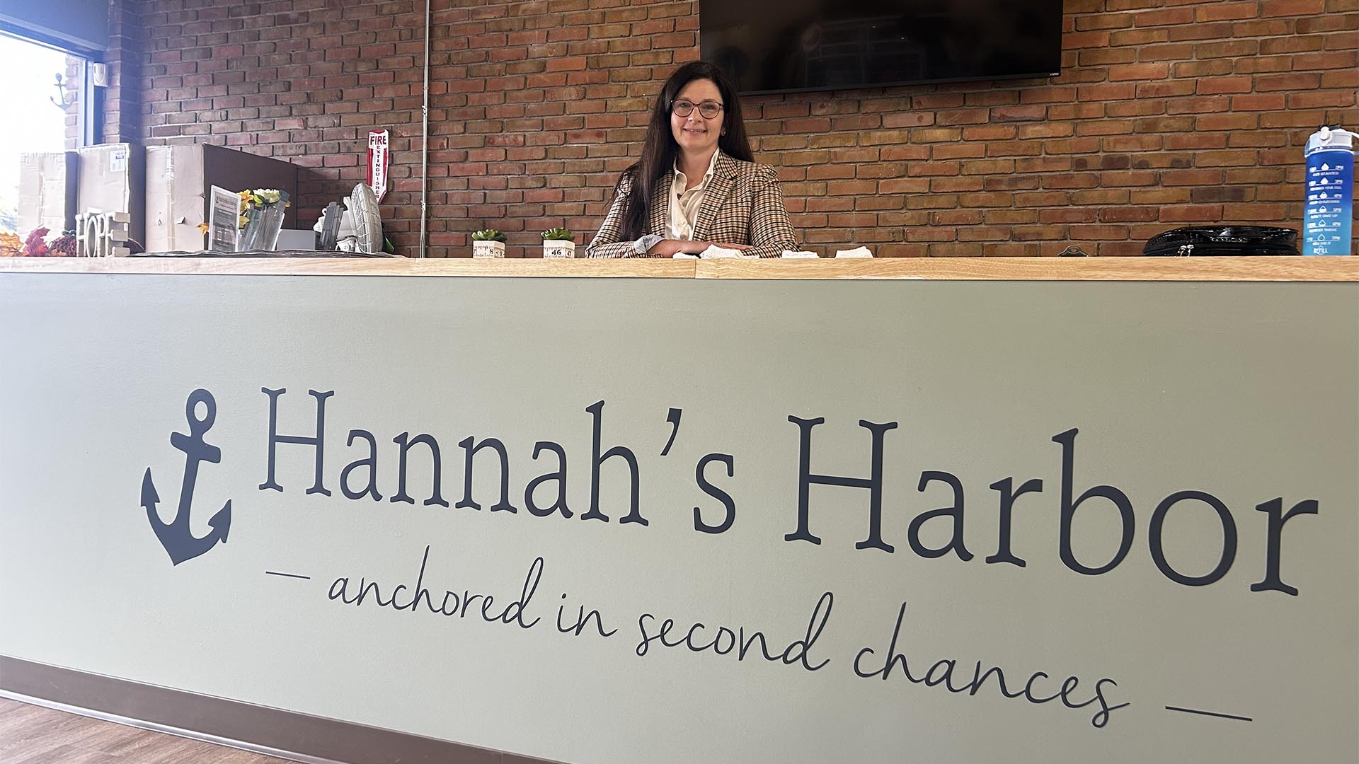 Hannah's Harbor Executive Director Vicki Krnac.
