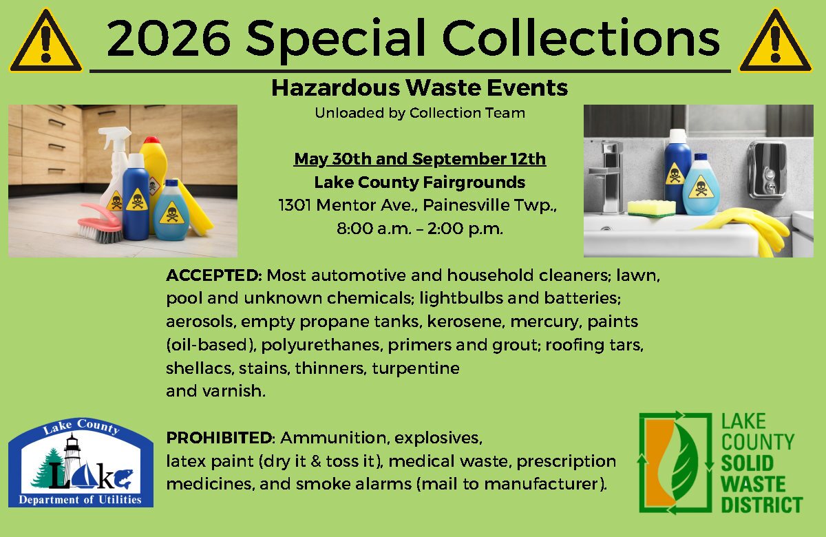 Lake County 2026 Special Collections Graphic