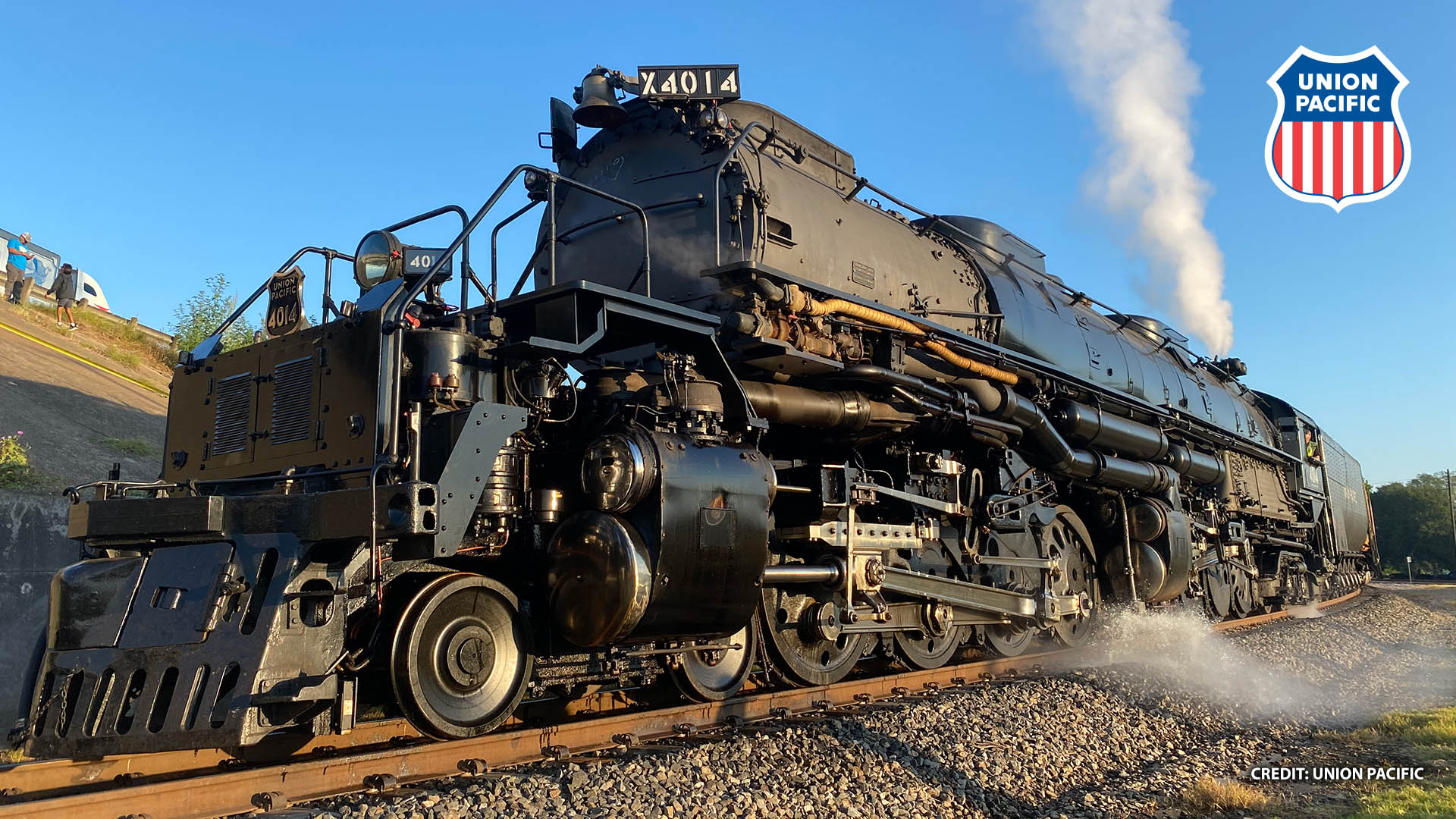 An image of Union Pacific Big Boy No 4014 steam engine