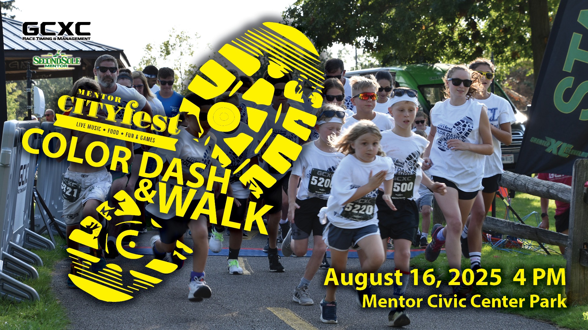2025 Mentor CityFest Color Dash & Walk