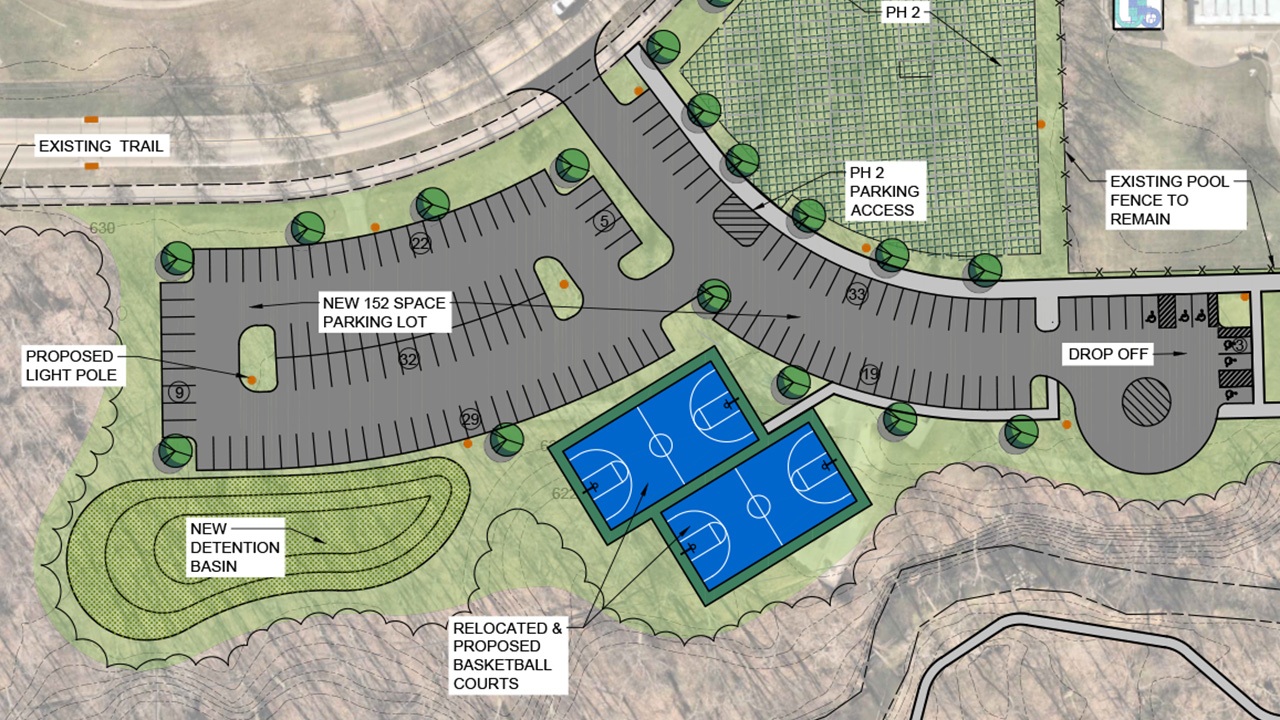 Mentor Civic Center Parking Lot & Ballcourt Expansion 