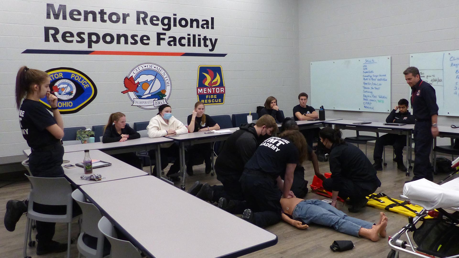 Mentor Fire EMT Academy