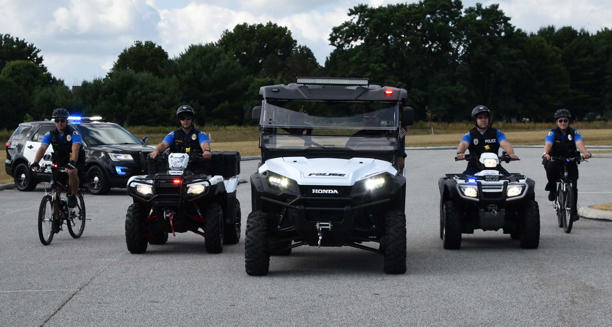 Mentor Police All Terrain Vehicles