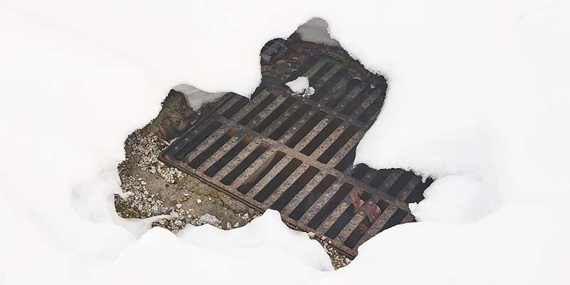 Snowmelt Storm Sewer