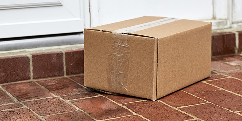 box on front step