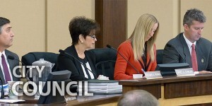 President of Council Janet Dowling & others