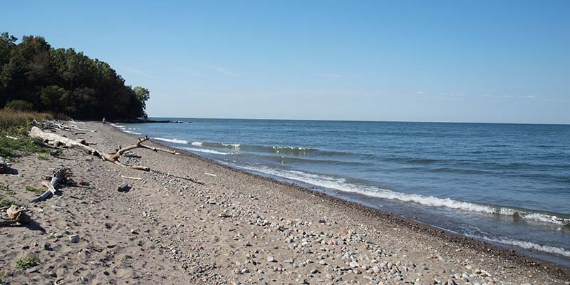 Mentor Lagoons Nature Preserve Beach