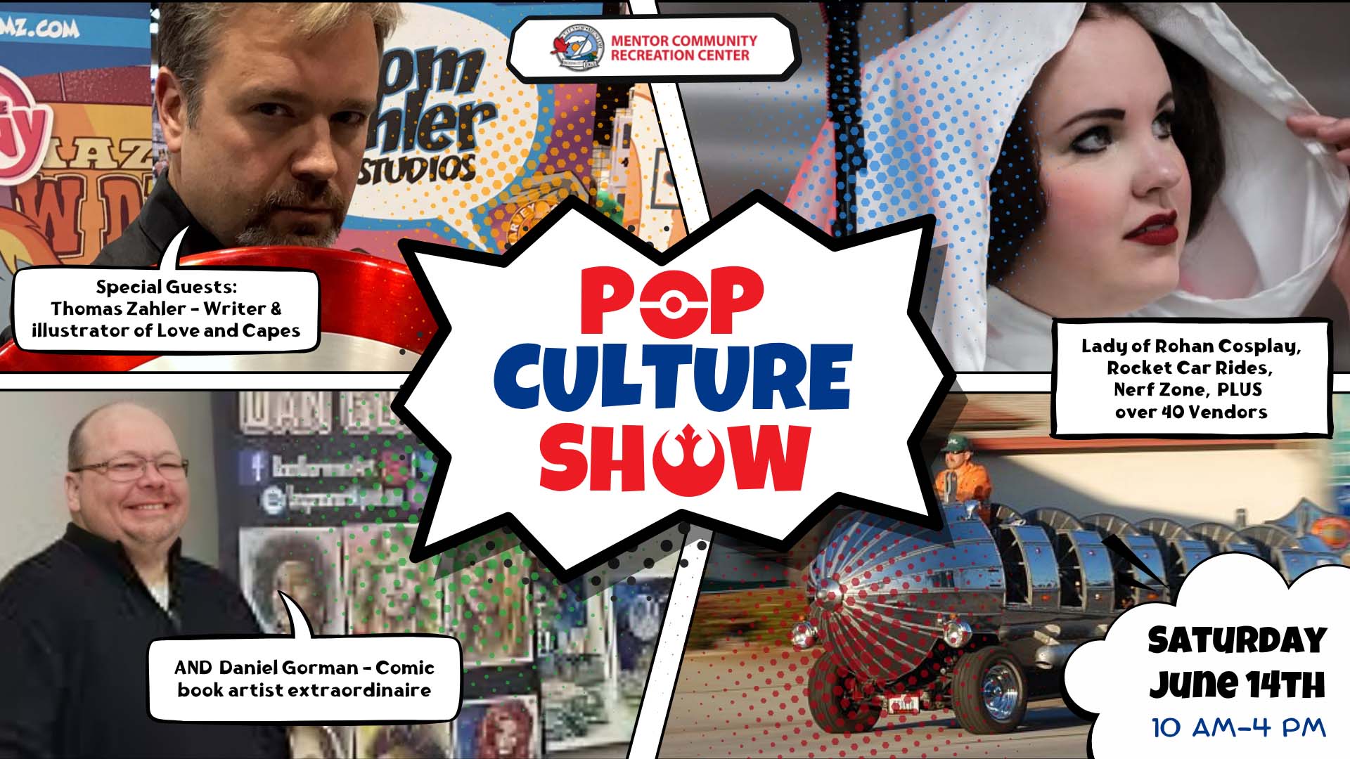 Pop Culture Show at Mentor Community Recreation Center on June 14, 2025
