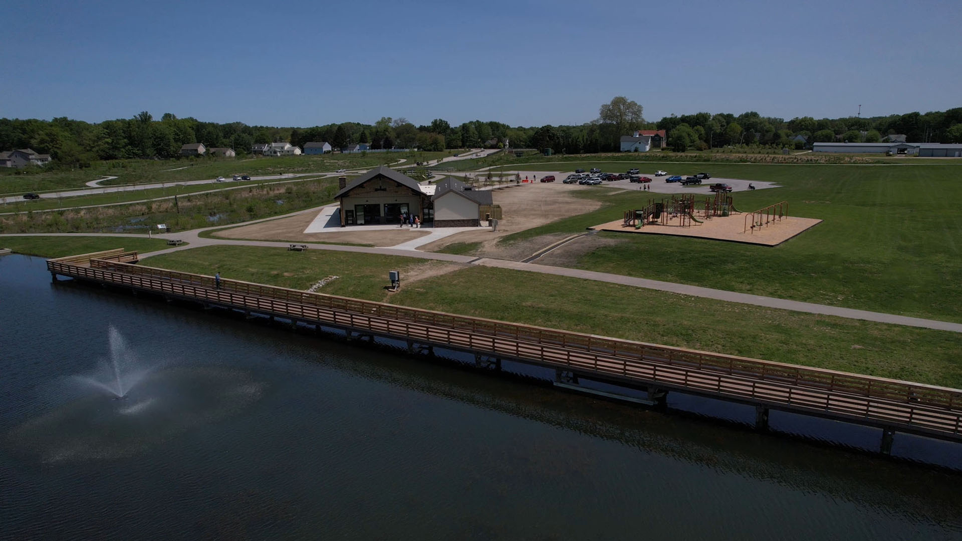 Springbrook Gardens Park Aerial - May 2023