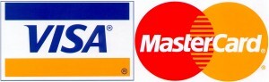 Visa/Mastercard logos
