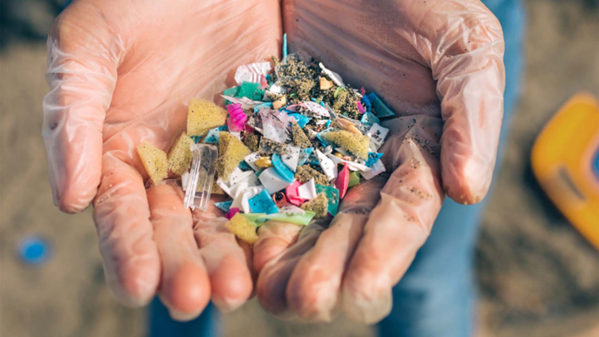 Handful of Microplastics