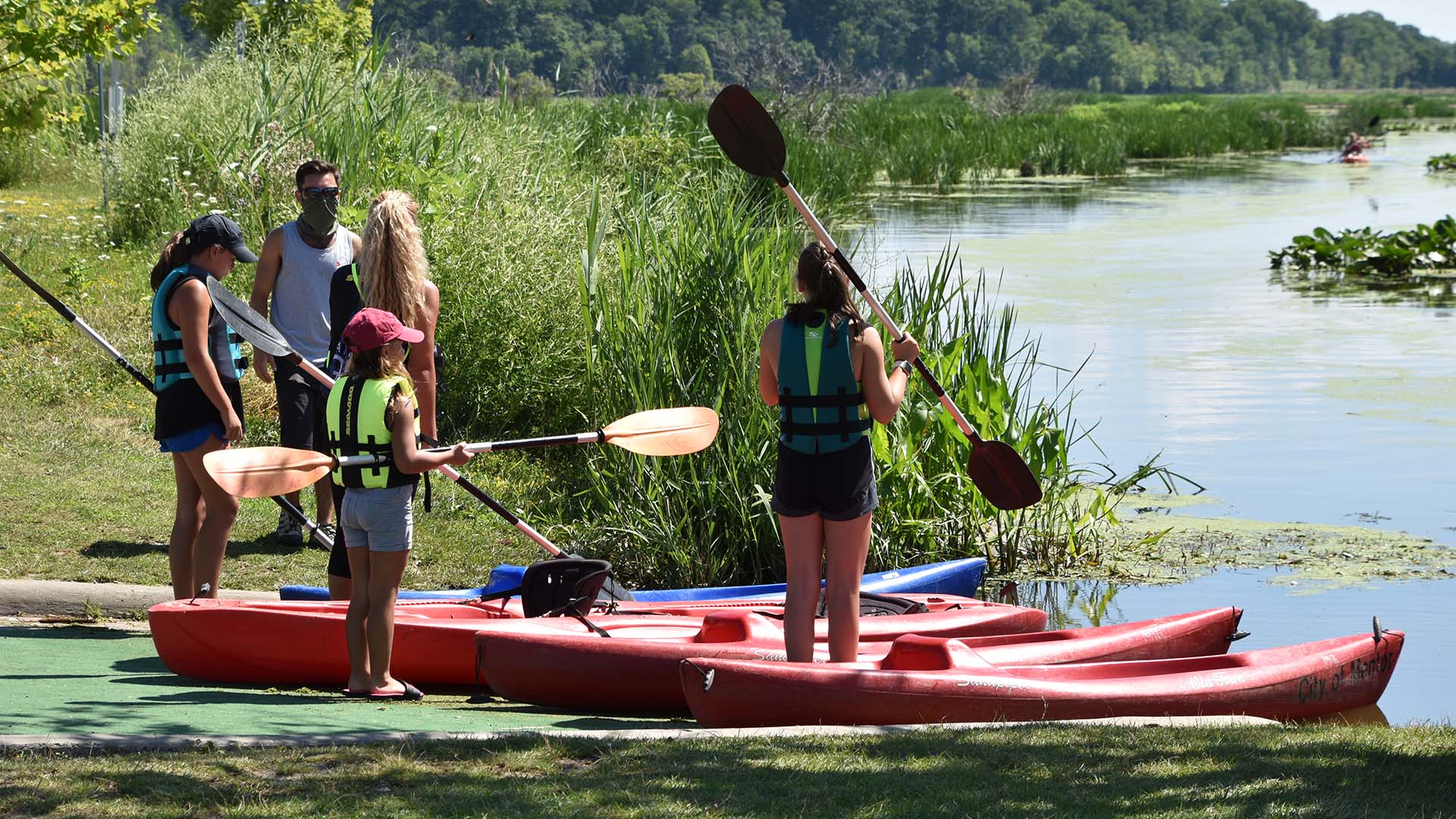 Kayak Rental at Mentor Lagoons Marina
