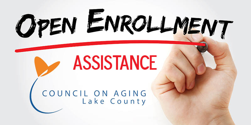 Medicare Open Enrollment Assistance is Available from the Lake County Council on Aging