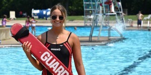 Lifeguard at Mentor Civic Center Pool