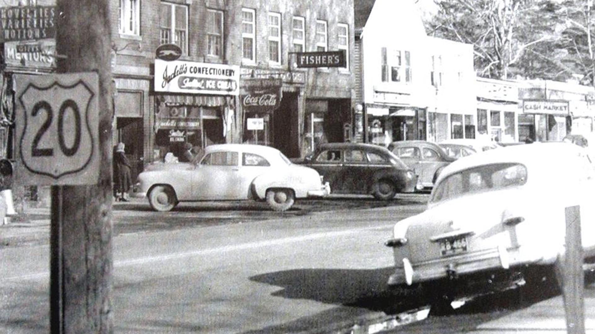 Mentor Avenue circa 1950.