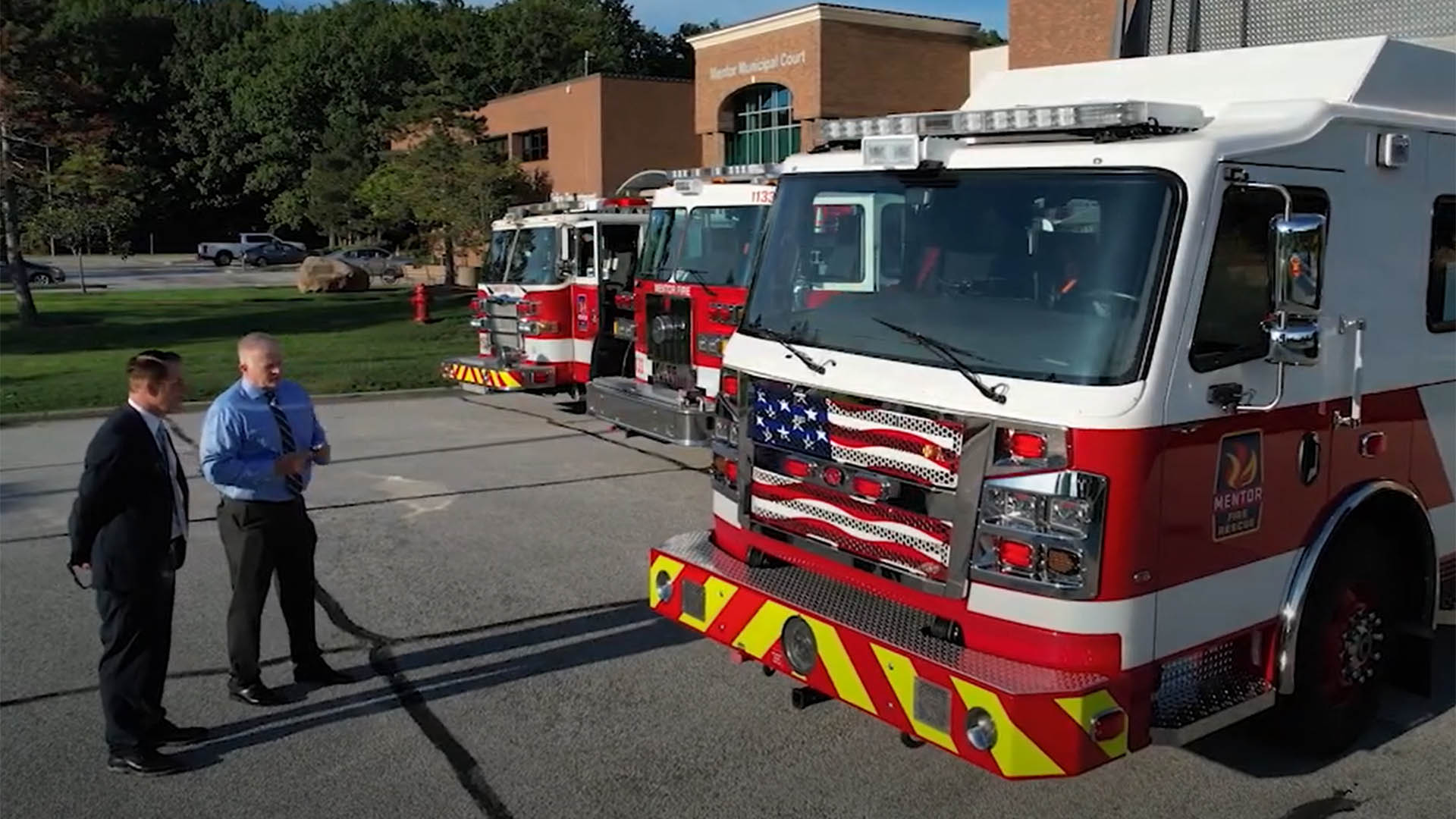 Mentor Fire Adds Two New Vehicles to the Fleet