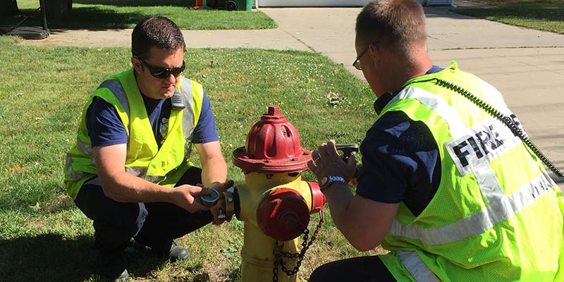 Mentor Fire Hydrant Testing