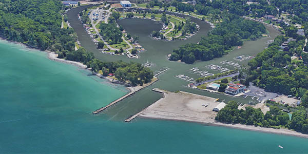 Mentor Harbor Channel