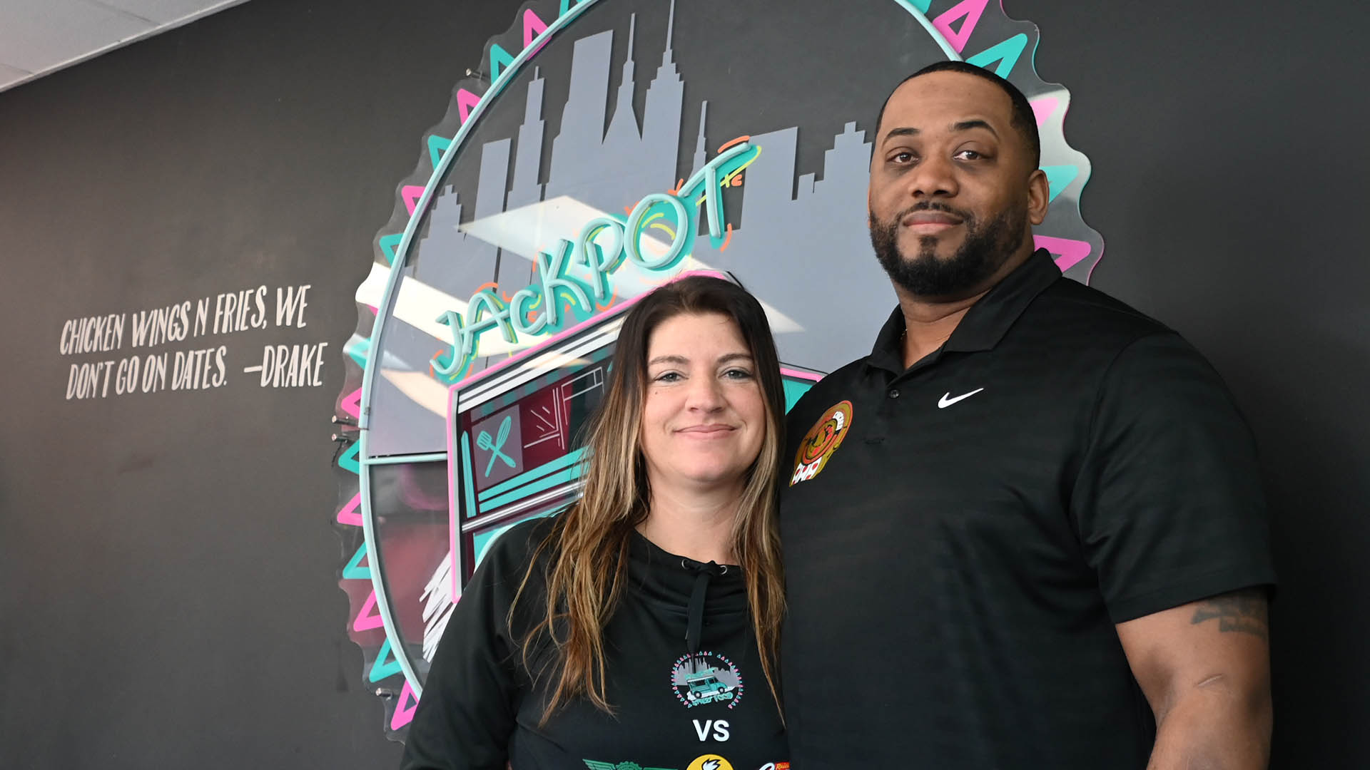 Rick & Kristen Coleman, Owners of Jackpot Street Food in Mentor, Ohio