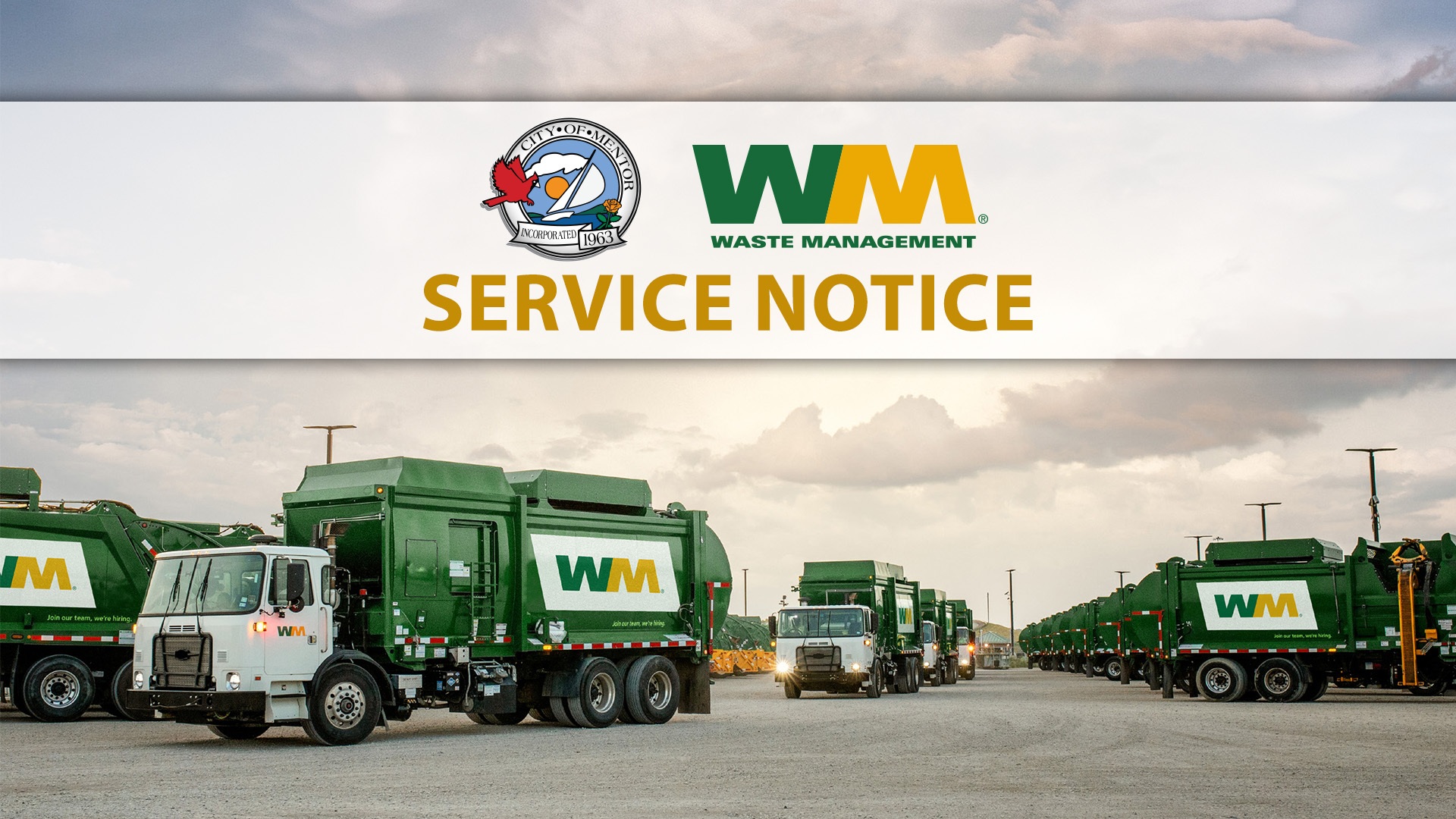 Waste Management Service Notice
