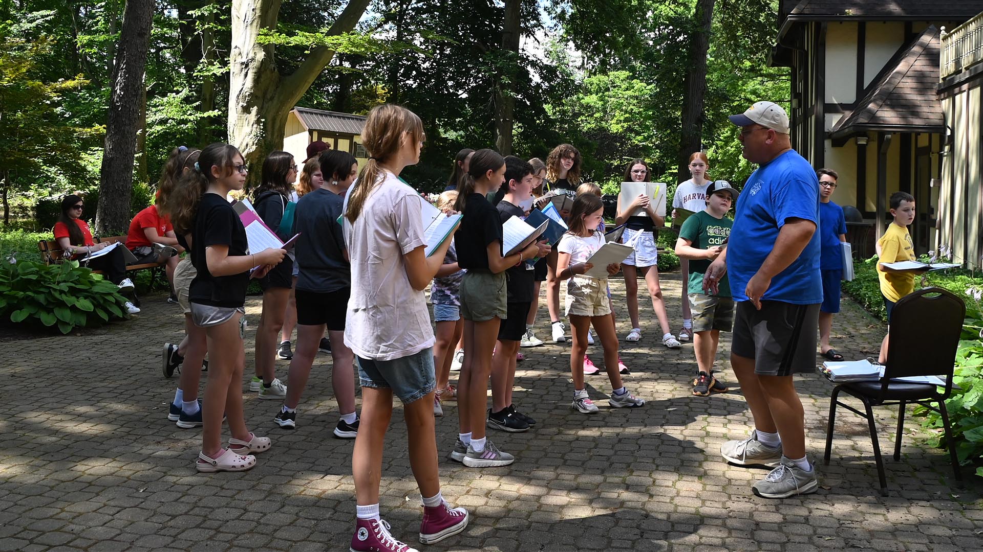 Participants in Wildwood Theater Camp in 2024.