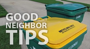 Good Neighbor Tips from the City of Mentor