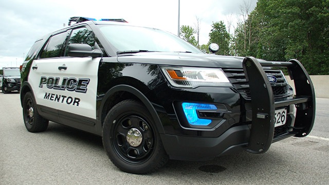 image of mentor police car