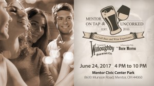 Ad for On Tap & Uncorked 2017